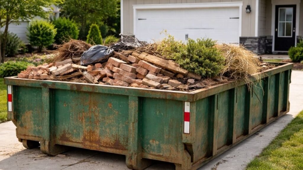 Why a Dumpster for Landscaping Projects is Essential