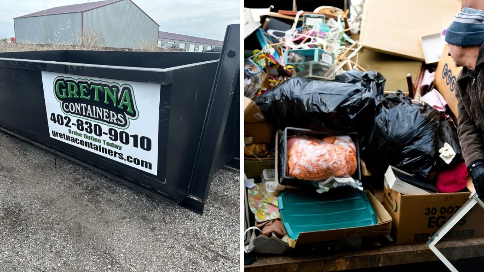 dumpster rental vs junk removal